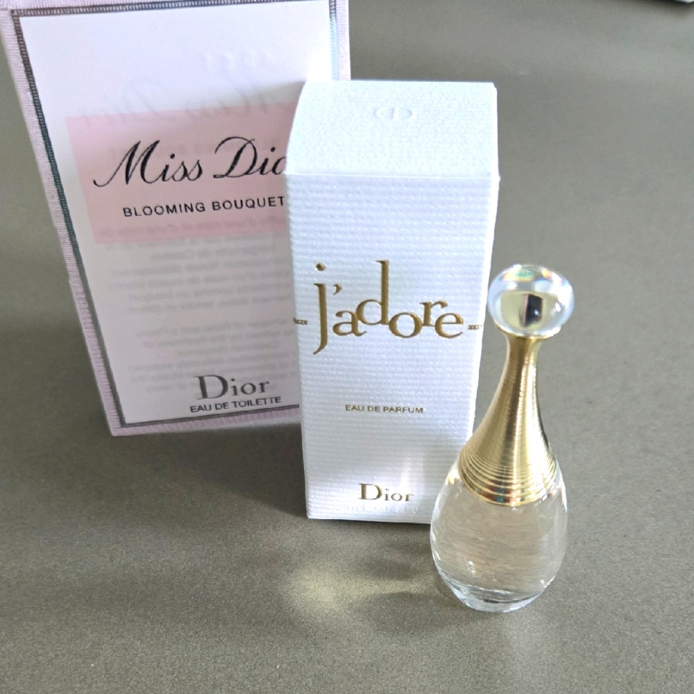 New in box never used DIOR J'ADORE collectible mini Bottle Trvl Deluxe